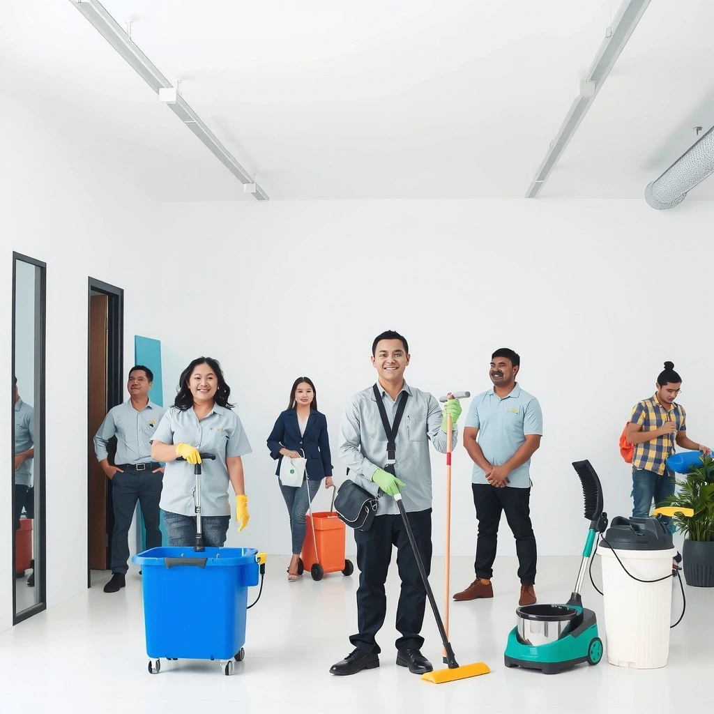 ShinePath Cleaning Agency team in Cebu City